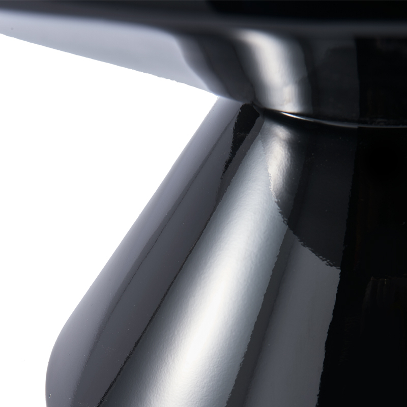 Table basse ZIG ZAG Noir POLS POTTEN