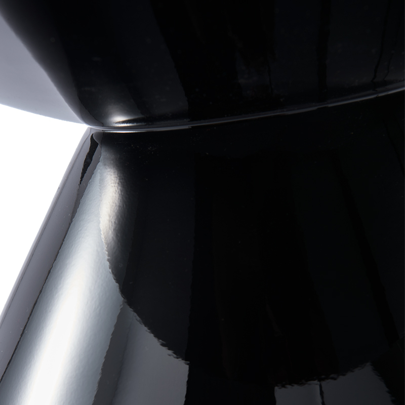 Table basse ZIG ZAG Noir POLS POTTEN