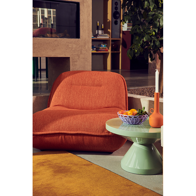 Table basse ZIG ZAG Noir POLS POTTEN