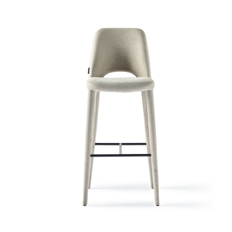 Tabouret haut HOLY Beige POLS POTTEN