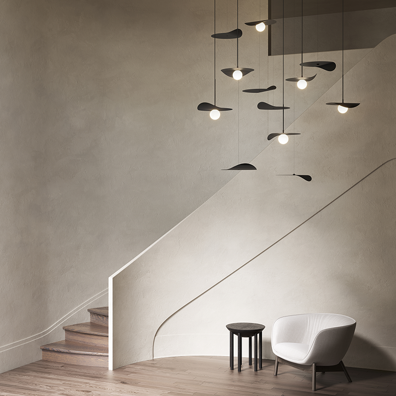 Suspension FLOW Noir KDLN