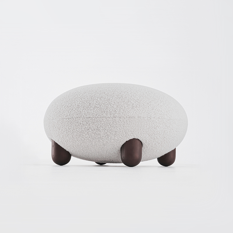 Pouf FLOCK Karakorum 007/ frêne marron NOOM HOME