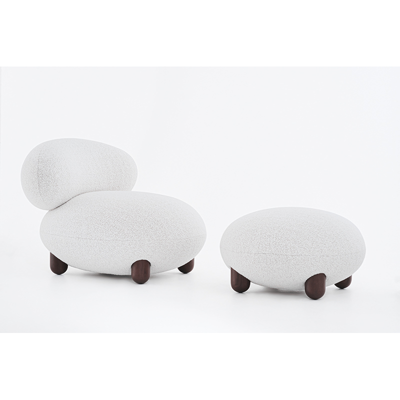 Pouf FLOCK Karakorum 007/ frêne marron NOOM HOME