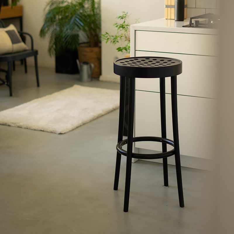 Tabouret haut 822 Noir TON