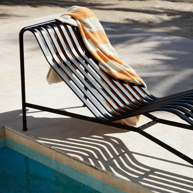 Bain de soleil, chaise longue et hamac PALISSADE Galvanisé HAY