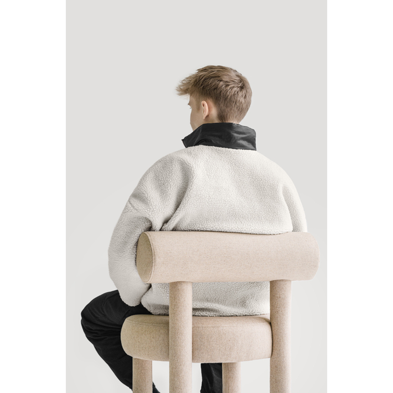 Chaise GROPIUS CS1 Laine Calico 29 NOOM HOME
