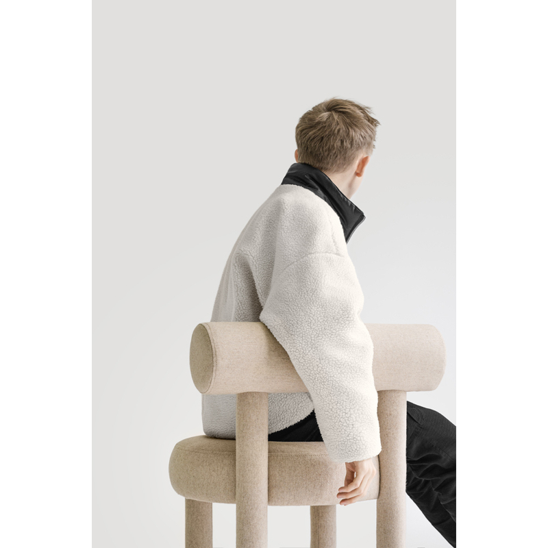 Chaise GROPIUS CS1 Laine Calico 29 NOOM HOME