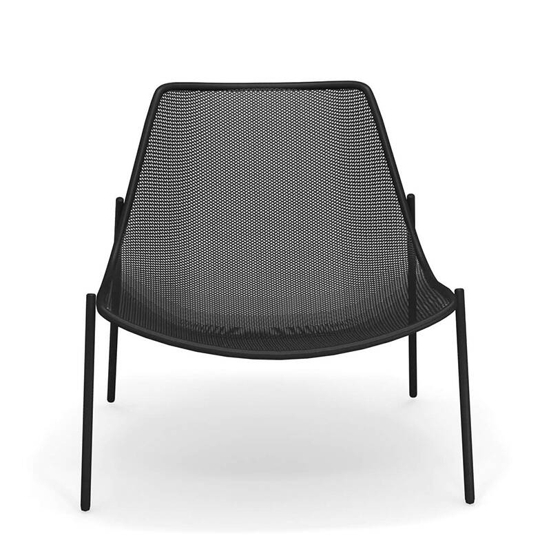 Fauteuil extérieur ROUND Noir EMU