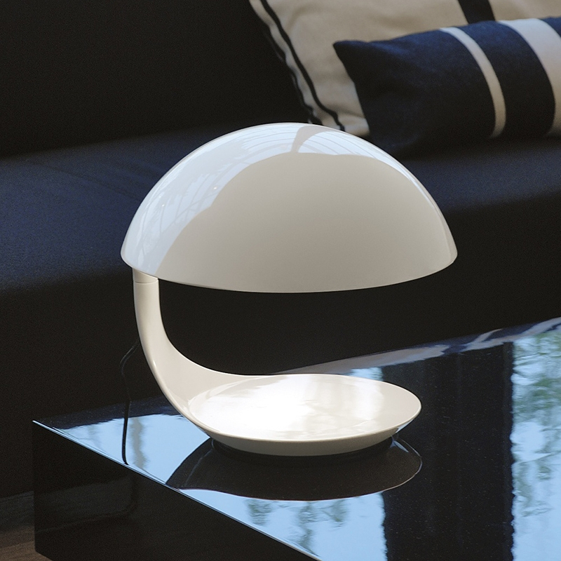 Lampe à poser COBRA Blanc MARTINELLI LUCE