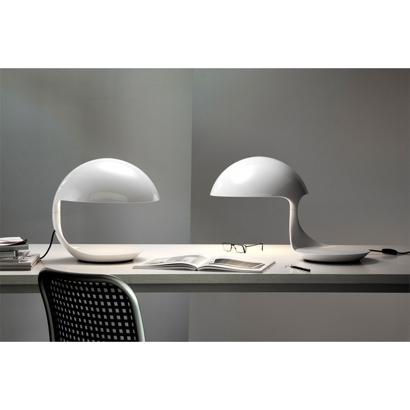 Lampe à poser COBRA Blanc MARTINELLI LUCE