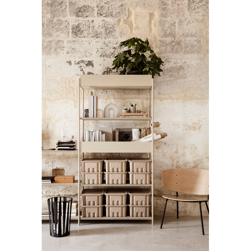 Fauteuil HERMAN Noir FERM LIVING