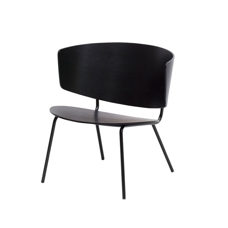 Fauteuil HERMAN Noir FERM LIVING