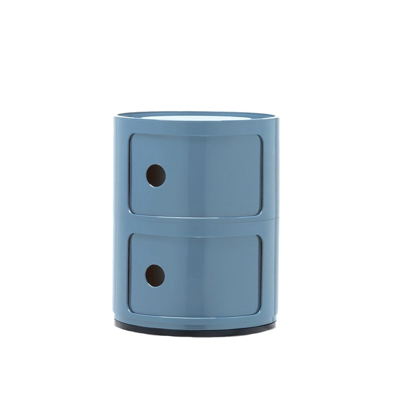 Meuble de rangement COMPONIBILI 2 tiroirs Bleu clair KARTELL