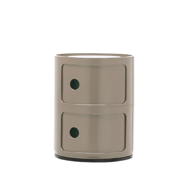 Meuble de rangement COMPONIBILI 2 tiroirs Tourterelle KARTELL