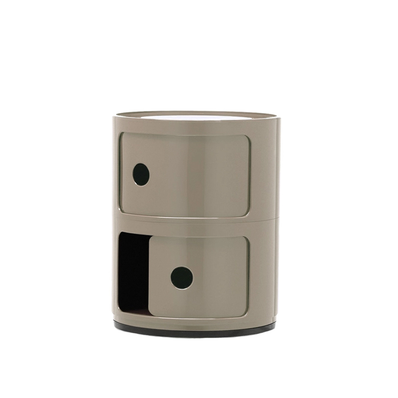 Meuble de rangement COMPONIBILI 2 tiroirs Tourterelle KARTELL