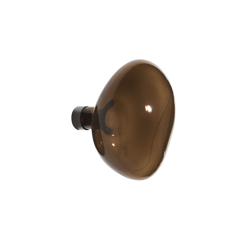 Patère Design Patères BUBBLE large Gris brun PETITE FRITURE