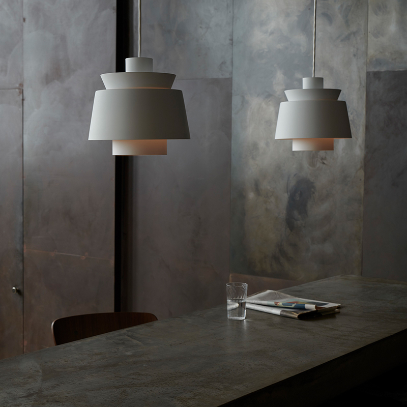 Suspension UTZON JU1 Blanc mat/ laiton AND TRADITION