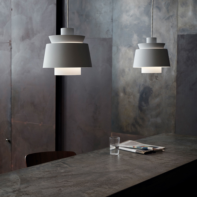 Suspension UTZON JU1 Blanc mat/ laiton AND TRADITION