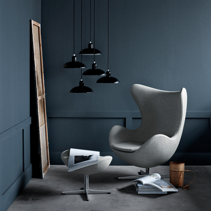 Suspension KAISER IDELL Noir FRITZ HANSEN