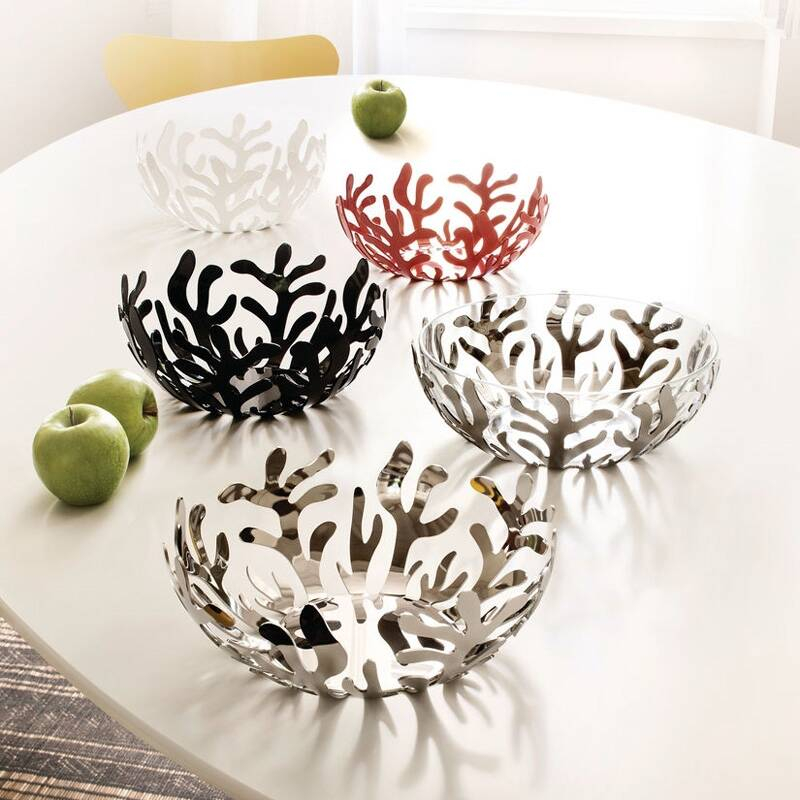 Centre de table & corbeille Porte-fruits MEDITERRANEO Ø29 Blanc ALESSI