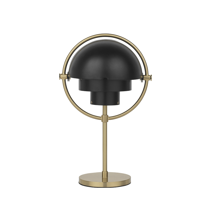 Lampe à poser MULTI-LITE Portable Laiton/ noir GUBI