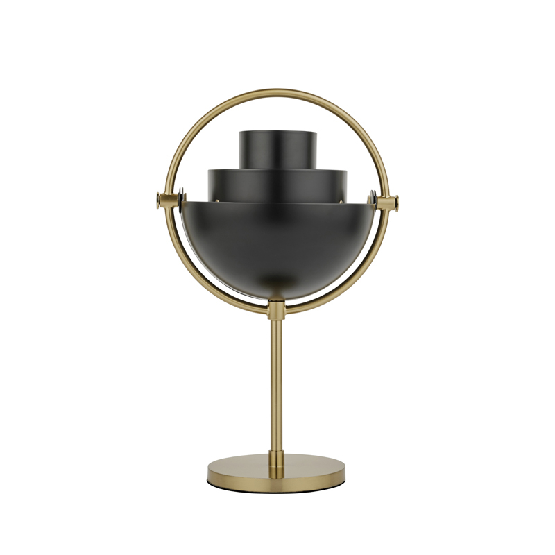 Lampe à poser MULTI-LITE Portable Laiton/ noir GUBI