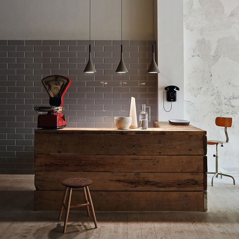 Suspension APLOMB Vert olive FOSCARINI