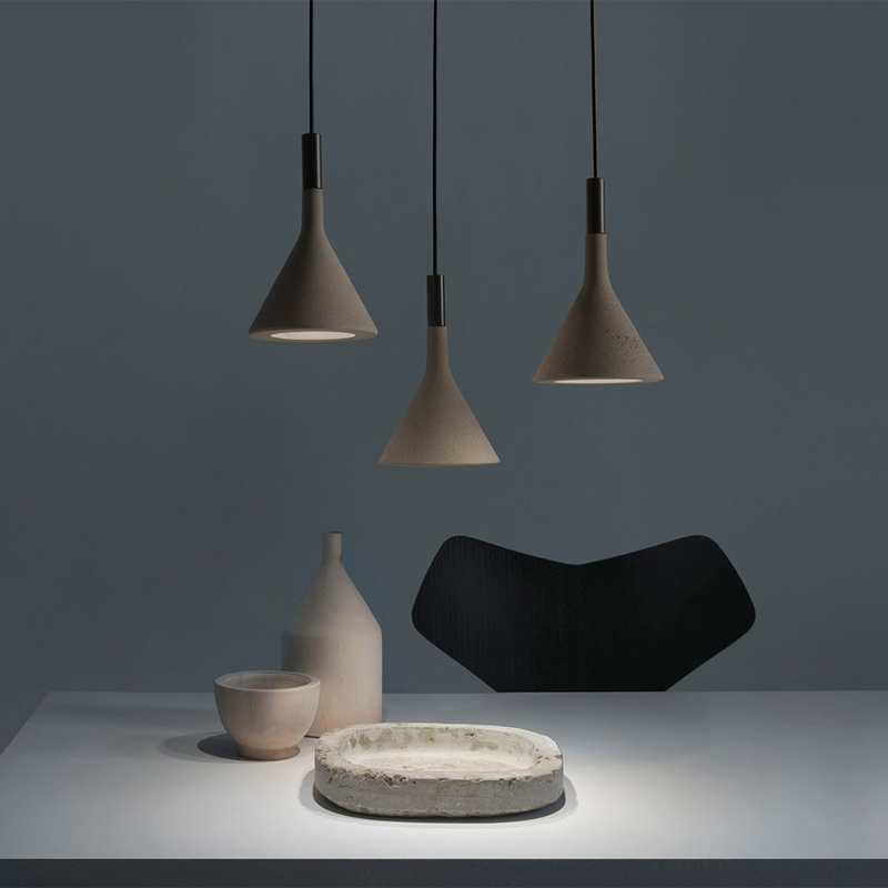 Suspension APLOMB Vert olive FOSCARINI