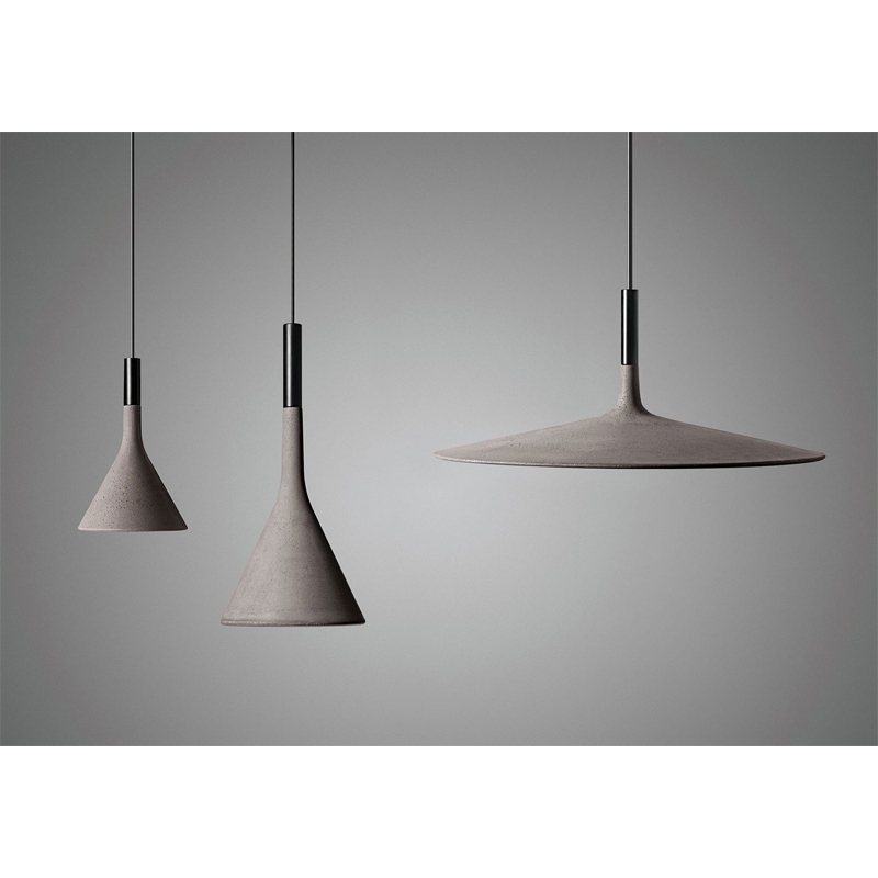 Suspension APLOMB Vert olive FOSCARINI