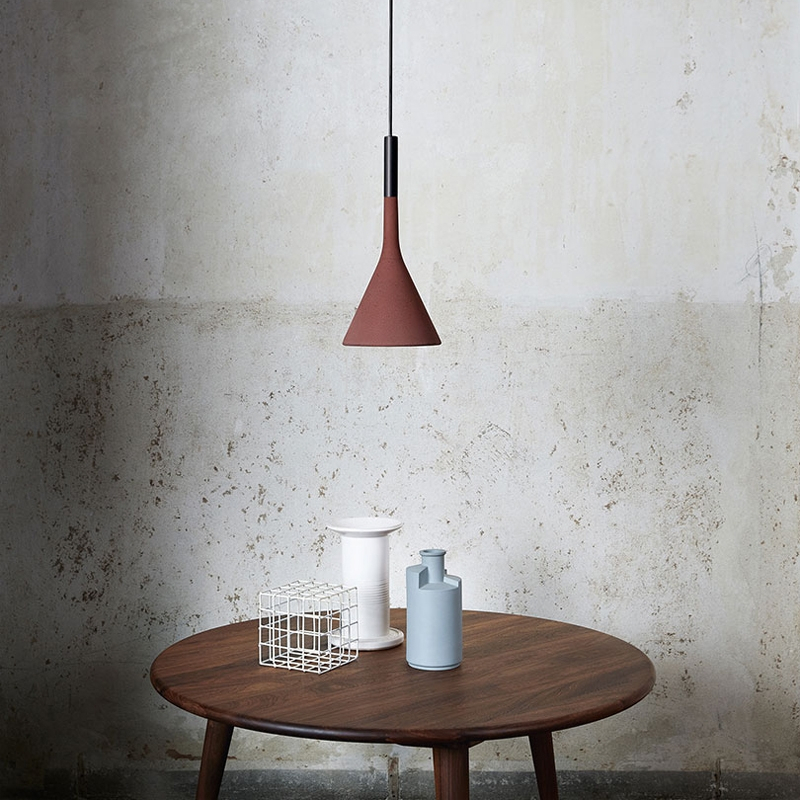 Suspension APLOMB Vert olive FOSCARINI