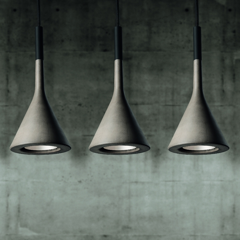 Suspension APLOMB Vert olive FOSCARINI