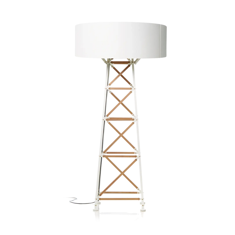 Lampadaire CONSTRUCTION Large Blanc MOOOI
