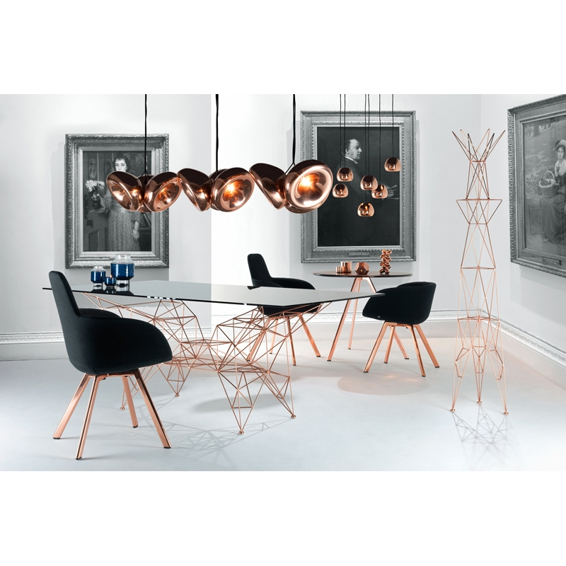 Suspension VOID LED Or TOM DIXON