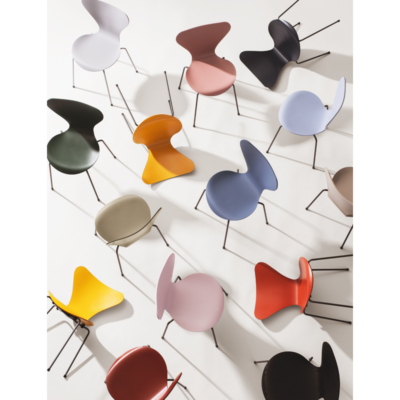 Chaise SERIE 7 Frêne teinté Jaune brulé FRITZ HANSEN