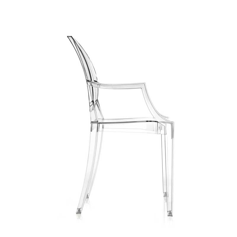 Chaise LOUIS GHOST Cristal KARTELL