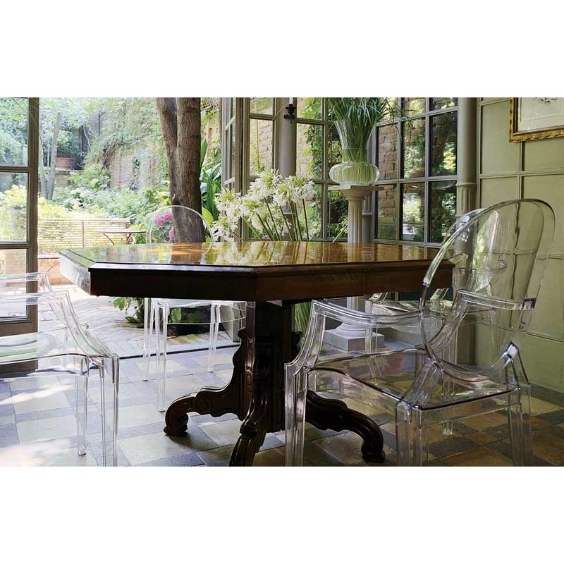 Chaise LOUIS GHOST Cristal KARTELL