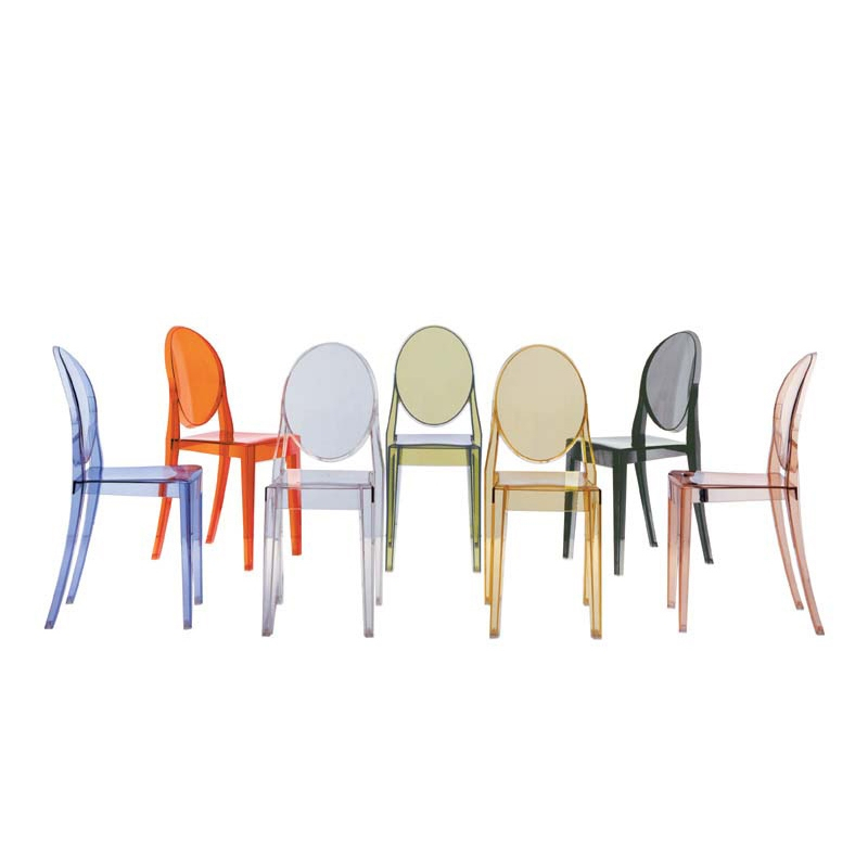 Chaise VICTORIA GHOST Cristal KARTELL