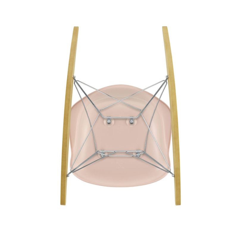 Fauteuil EAMES PLASTIC ARMCHAIR RAR Rose tendre RE VITRA