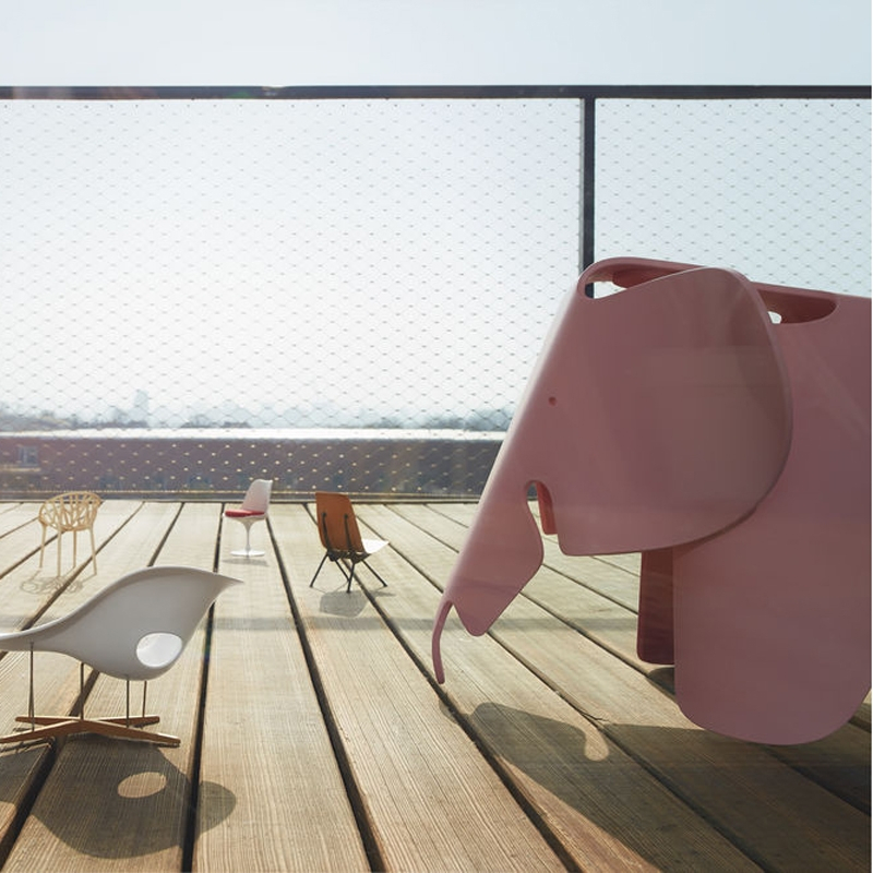 Siège enfant EAMES ELEPHANT Noir VITRA