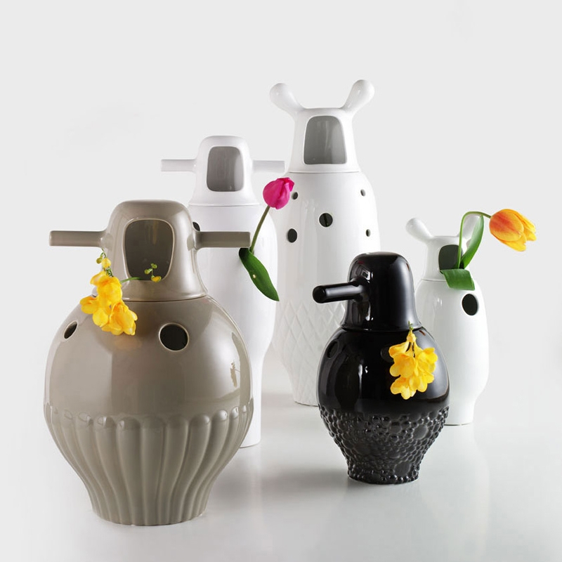 Vase Vase SHOWTIME 5 Blanc BD BARCELONA
