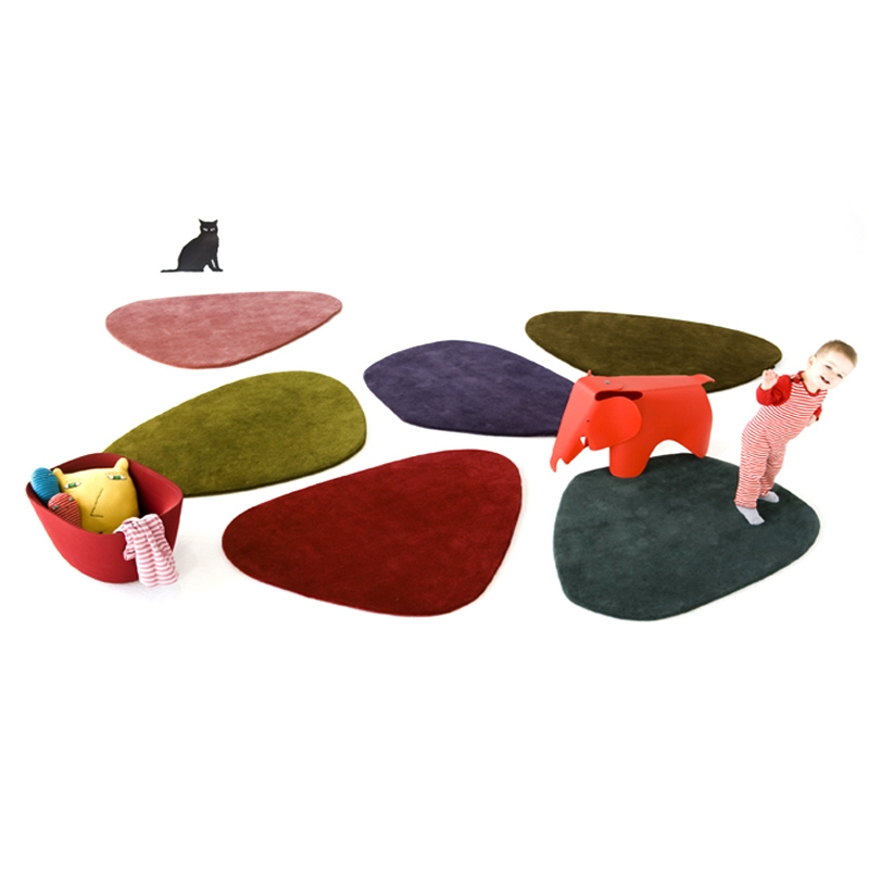 Textile enfant Tapis CAL 1 Rose NANIMARQUINA