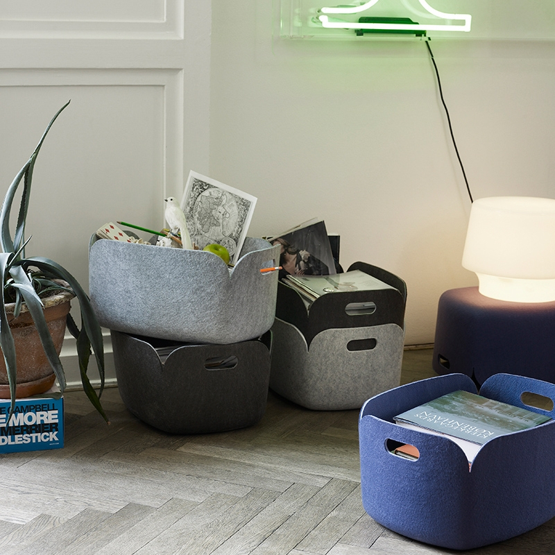 Petit rangement RESTORE Gris MUUTO