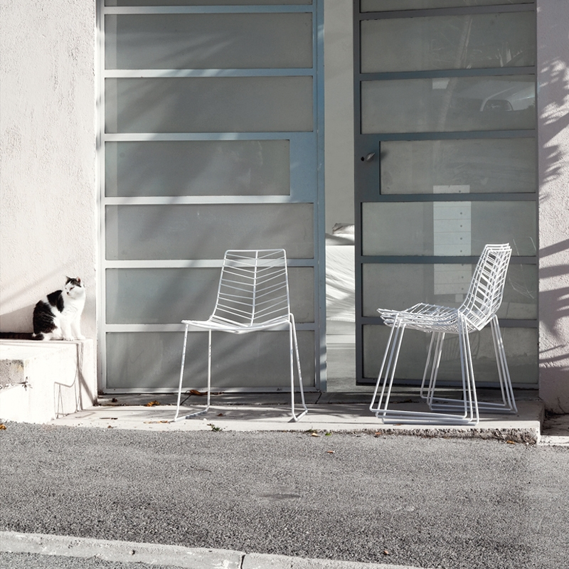 Chaise extérieur LEAF Vert ARPER