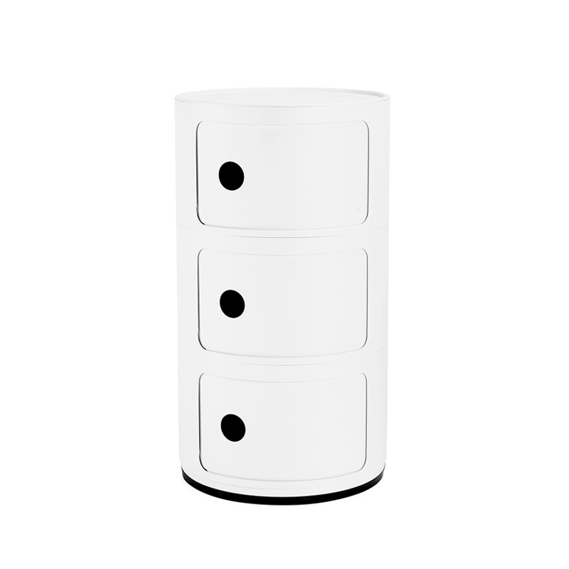 COMPONIBILI RECYCLED 3 tiroirs Blanc