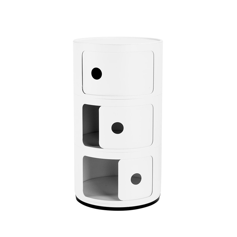 COMPONIBILI RECYCLED 3 tiroirs Blanc