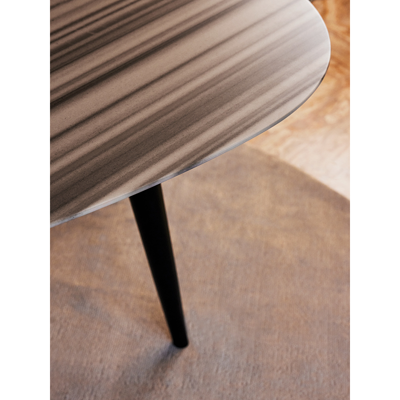 Table TWEED MARBLE L 250 Marbre Striato Olimpico ZANOTTA