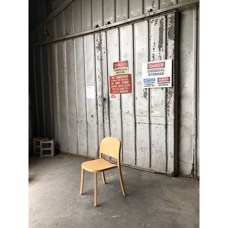 Chaise 1 INCH RECLAIMED Gris EMECO