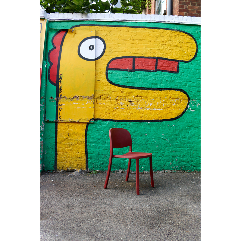 Chaise 1 INCH RECLAIMED Gris EMECO