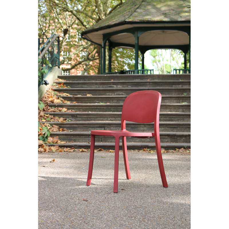 Chaise 1 INCH RECLAIMED Gris EMECO