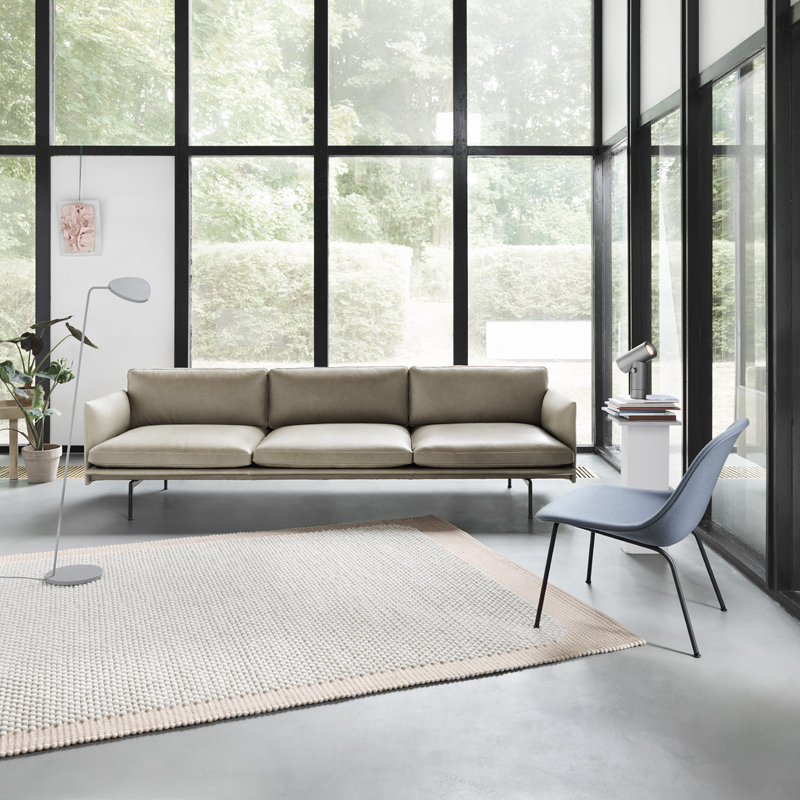 Tapis Tapis PEBBLE Gris clair MUUTO